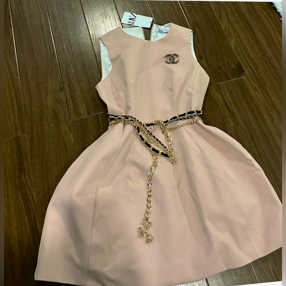 Zara Dresses & Skirts - Zara Zara | Dresses | Brand New Zara Voluminous Short Dress Pink ...